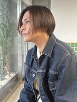 ゴブンノロク(GOBUN NO ROKU)&nbsp;メンズ前下がりセンターパート