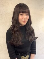 フェイバー 警固店(FAVOR)&nbsp;柔らか顔周りレイヤー 重めバングロング