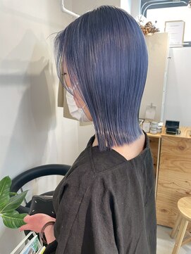  fit stand 千葉/ショートボブ/カット/パーマ/ダブルカラー/トリートメント/縮毛矯正 イメチェン/ピンクベージュ/アンブレラカラー[千葉]