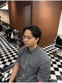 波巻きツイストスパイラルリバースセンターパートニュアンスパR