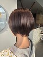 アメ(ame) ナチュラルブラウン×まるみショート