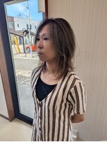 美容室ピース&nbsp;グレージュハイライト