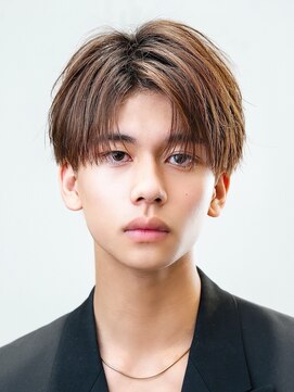 オーシャントーキョーオーバー 渋谷(OCEAN TOKYO OVER) ツーブロックナチュラルダウンパーマシースルーマッシュ