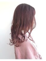 ヘアメイク オブジェ(hair make objet) ハイトーンピンク