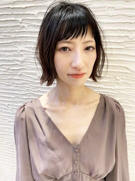 モリオ フロム ロンドン サッポロファクトリー店(morio FROM LONDON) 【morio札幌】2020年札幌髪型 大人かわいい黒髪外ハネボブ