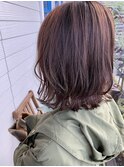 パープル×レイヤーボブ【熊本市東区/帯山/長嶺】#髪質改善#縮毛