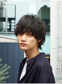 コンマヘア ツイストパーマ マッシュウルフ &nbsp;ツーブロック