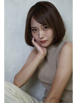 ディスオモテサンドウ 表参道(This OMOTESANDO) スタイリングなし小顔ワンカールボブ