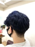マニッシュ×ブルーブラック
