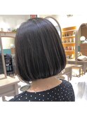ボブ/暗髪ボブ/校則OK【深味信也】