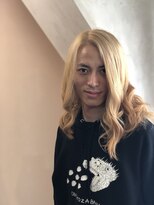 バカンス(VACANCES)&nbsp;ローランド風ハイブロンドカラー