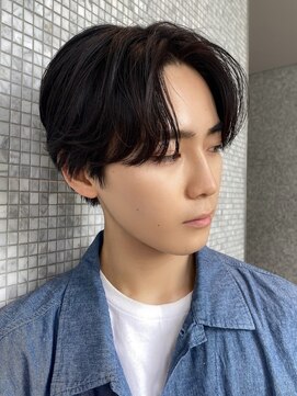 バイフィフス 原宿/表参道(by fifth) 韓国風無造作パーマニュアンスパーマツーブロック刈り上げ