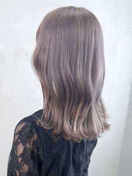 アイティー バイ アルバム 中野店(IT by ALBUM) グレージュロング_ショコラベージュボブルフ_ba341051