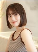 ペールベージュ/外ハネボブ/グラデーションカラー/辻堂/辻堂駅