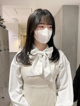 ヨーク(YOKE) 【 YOKE 】艶髪大人かわいいロングレイヤー韓国