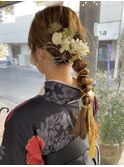 卒業式ヘア