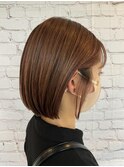 【トレンド】ぱつっとボブ