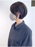 大人かわいいショートボブ
