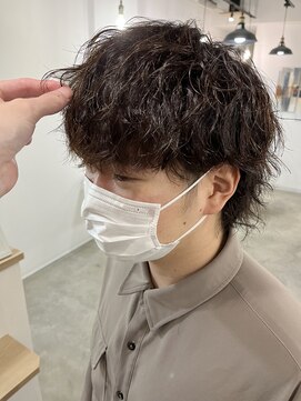 ヴィータアレグリア(Vita Alegria) メンズパーマ◎ツイストスパイラル+ウルフスタイル♪