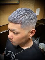 ヒロギンザ 仙台本店(HIRO GINZA)&nbsp;シルバーカラー　クロップフェード　仙台　ヒロ銀座