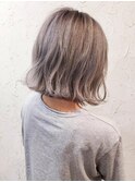 【flor 戸塚】*くびれ外ハネボブ+ホワイトアッシュ*