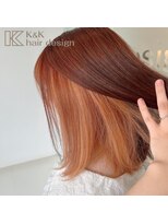 ケーアンドケー(K&K)&nbsp;オレンジベージュ