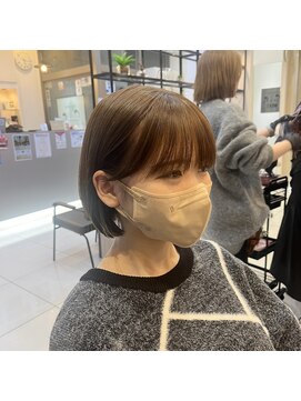 ヘアアンドメイク シークネクスト(HAIR&MAKE SeeK NEXT) ショートボブ