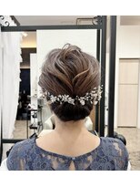 ロアール 大垣店(LOAOL) ショートヘアのアップスタイル