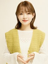 オンク 新宿(onk)&nbsp;黒髪/グレーベージュ/レイヤーロング/前髪パーマ[新宿駅]