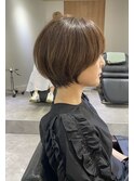 大人可愛いショート［新百合ヶ丘/ショートヘア/ショートボブ］