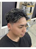 ツーブロフェードメッシュパーマ[相模大野/メンズ/町田]