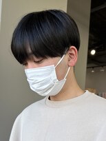 エルマーク 天王寺(L-MARK)&nbsp;メンズマッシュツーブロック韓国カットメンズサロンスパイラル