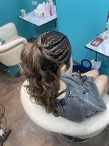 リエラ 新宿(RIERA)&nbsp;ハーフポニーコーンロウ