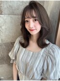 ショート ボブ インナーカラー 韓国風41101