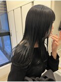黒髪ロング　モテヘア　トリートメント
