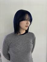 ノラ シンディ(NORA CYNDY)&nbsp;デザインカラーシャドウルーツカラー裾カラーレイヤーカット