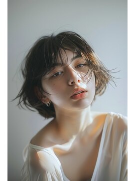 ラナ 新宿(lana) ハンサムショート/顔まわり/レイヤーカット【lana hair 新宿】