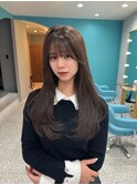 顔周りカット/前髪/韓国ヘア/髪質改善/熊本韓国/熊本/上通り