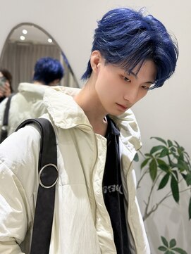 ジーナ 天神(Zina) センターパートウルフ