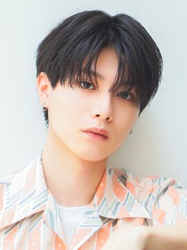 オーシャントーキョー 渋谷神南(OCEAN TOKYO) 黒髪ツーブロック人気ニュアンスワックスなしコンマヘア