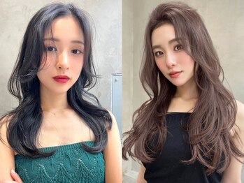 オーウェル 銀座(Owelle)の写真/【カット+カラ-+Tr6900】透け感×透明感イルミナ/ハイト-ン/ベ-シックカラ-でトレンドカラ-に[銀座駅1分]