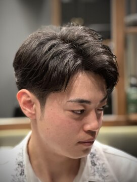 銀座 シノ 本店(shino) メンズ　ショート　フェザーパーマ