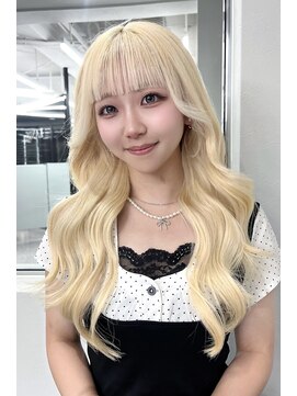 ランズ(LANDS) ホワイトブロンド【韓国ヘア 大阪 梅田】