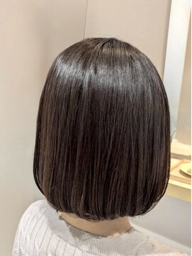 髪質改善/柔らかボブ/艶髪ストレート