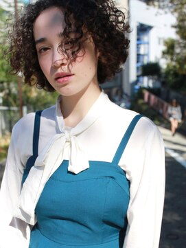 パーマボブ/スパイラルパーマ/ミニボブ