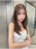 ハッシュカット×小顔レイヤー×韓国風巻き×髪質改善