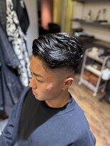 エクファフォーメン(EX-FA FOR MEN)&nbsp;サーフカール/スパイキーショート/ブルーブラック/瀬田