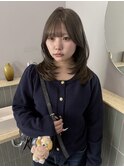オリーブベージュ/レイヤー/ハイトーン/ワンカラー/名古屋