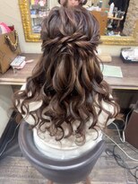 セットサロンエース(Set salon Ace)&nbsp;ゴージャス　ハーフアップ