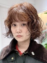 シキ(SIKI) 髪質改善パーマ透明感カラーダブルカラーブリーチボブ
